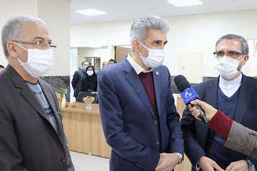 آیین افتتاح مرکز تشخیصی درمانی بیماری های گوارش و ریه بیمارستان کوثر  